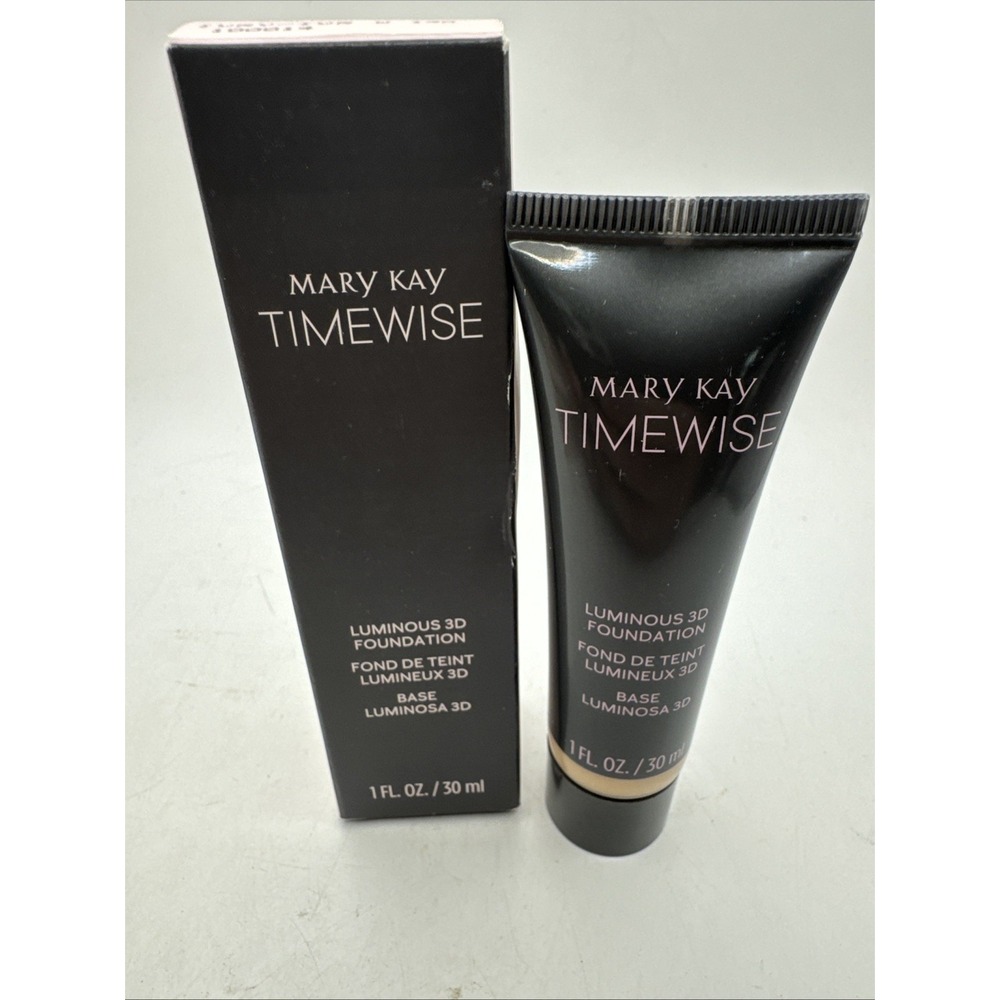 Ivory W 130 Mary Kay TimeWise Luminous 3D Foundation Normal/Dry Skin NIB 100014